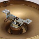 Small round ceiling lamp made of Murano glass Glashutte Limburg, Germany, 1970s