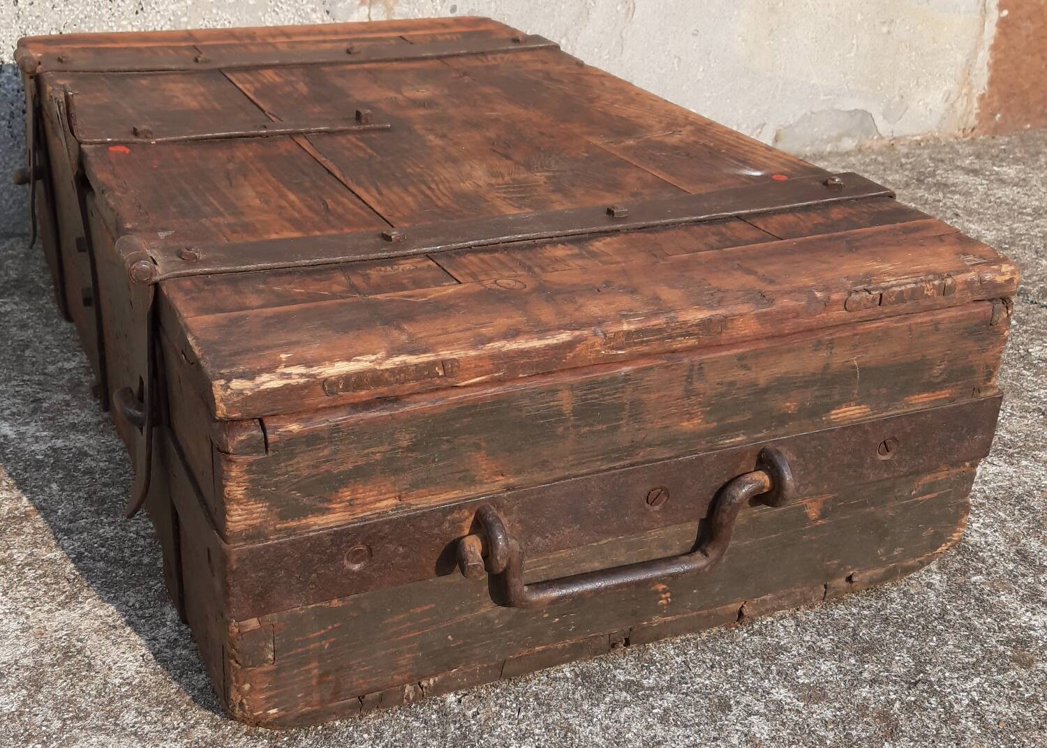 Old military chest