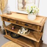 Walnut console