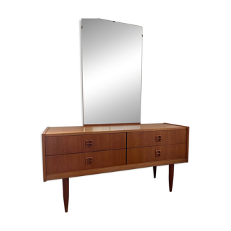 Sideboard (Scandinavian style) with integrated mirror