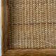 Commode vintage en rotin et bambou
