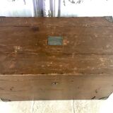 Ancient travel trunk