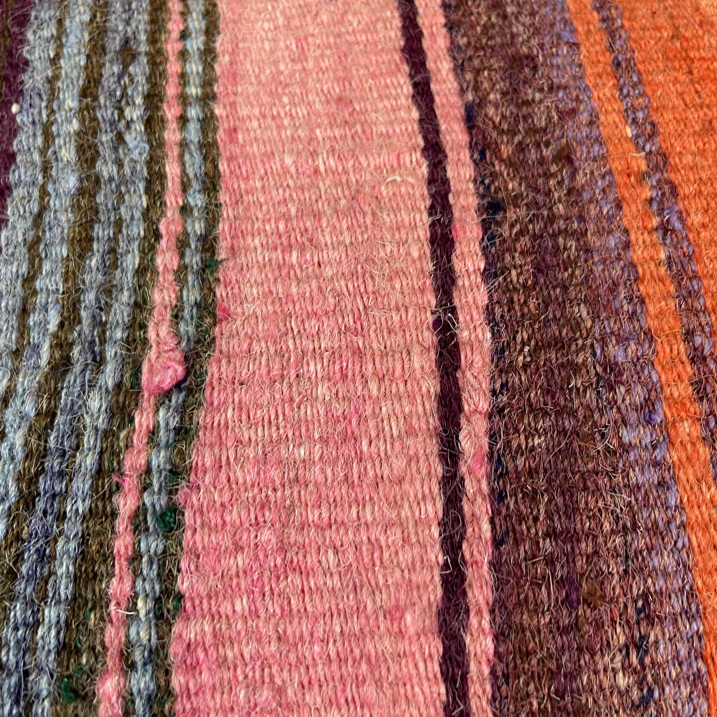 Vintage turkish handmade cushion cover , 30 x 50 cm
