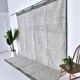 9x10 White Black %100 Wool Turkish Vintage Rug 277x296Cm