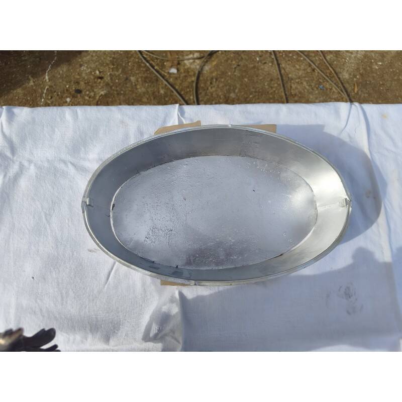 Silver-plated planter