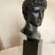 Athlete's head winner Greco Roman antiquities Louvre Museum
