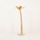 Mid century modern decorative solid brass palm