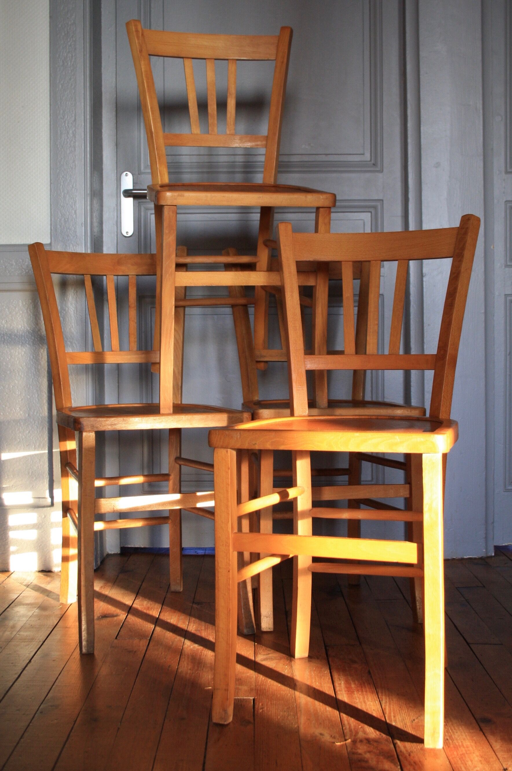 Set of 4 bistro chairs