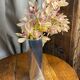 Vase en aluminium torsadé