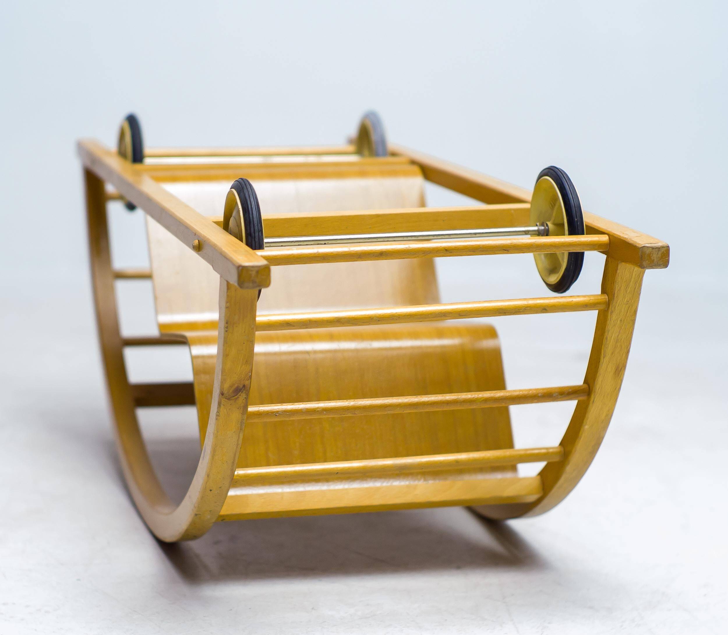 "Rocking cart" - The legendary German "rocking cart" (circa 1955)