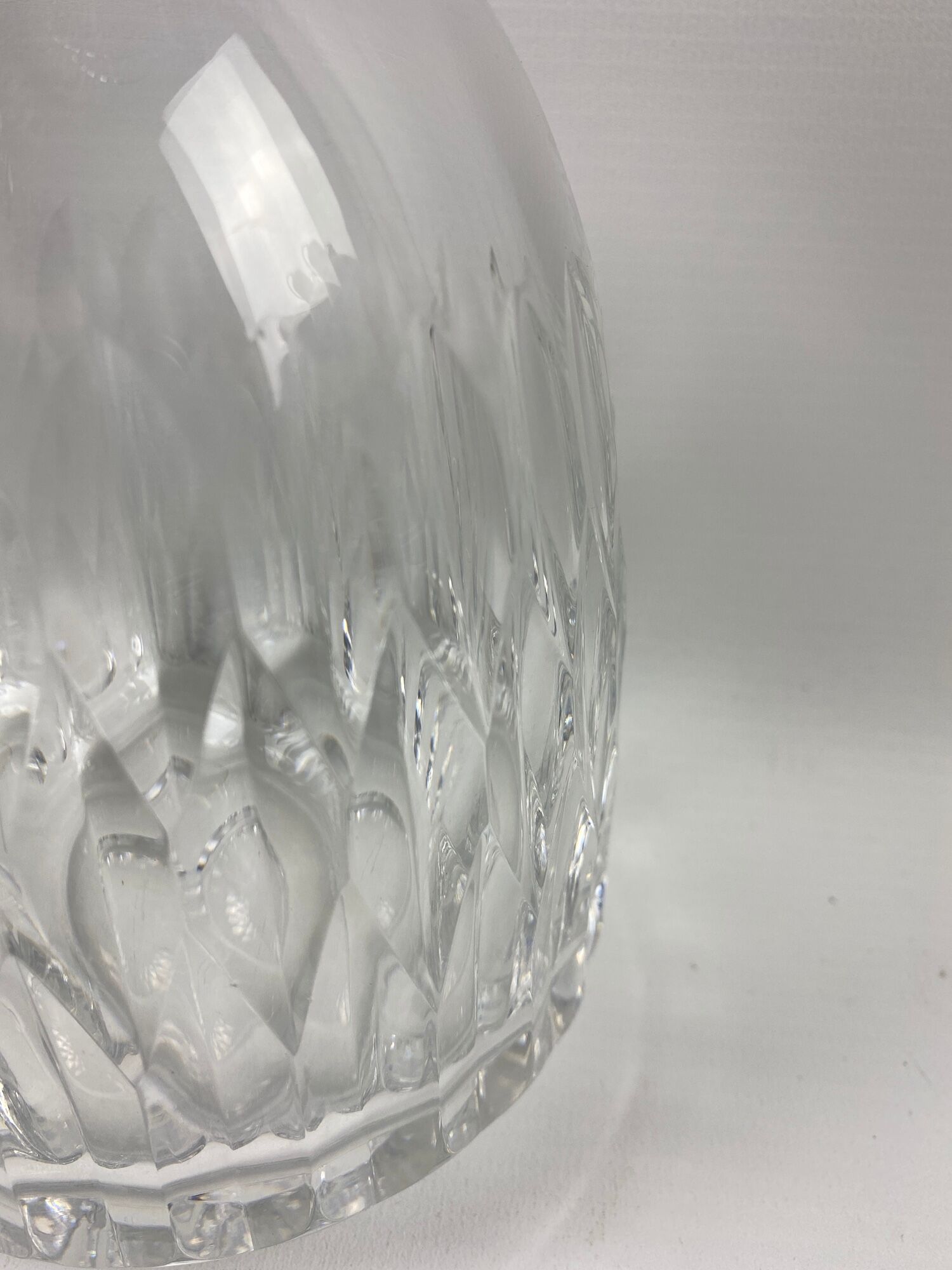 25cm glass liquor carafe