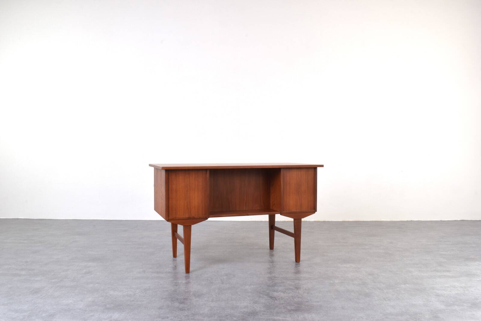 Mid-Century Danish Teak Executive Desk, 1960s.
