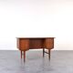 Mid-Century Danish Teak Executive Desk, 1960s.