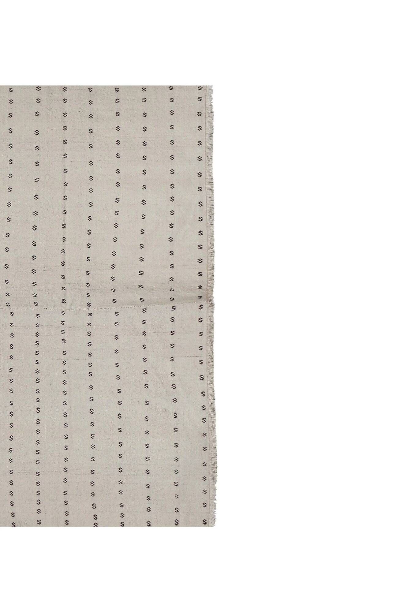 Vintage Turkish kilim, handwoven, 178x243 cm.