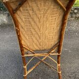 Wicker armchair
