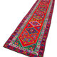 Handmade Decorative Oriental Red Runner Carpet 82 cm x 370 cm