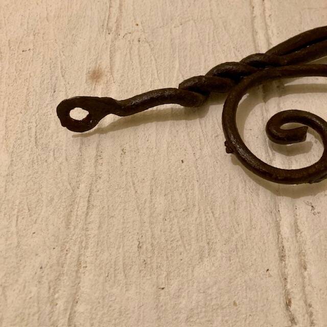 Patères Fer Forgé Torsadé