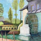 Country house landscape