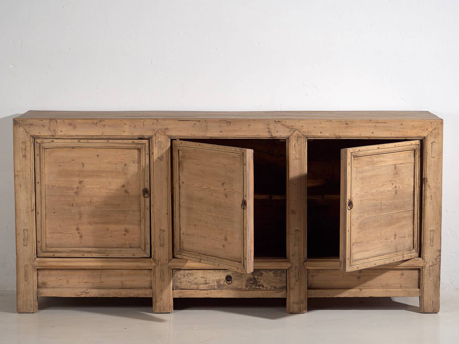 Large antique three-door sideboard (circa 1900) #38