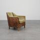 Ensemble de 2 fauteuils Art Déco en placage de noyer, France années 1930