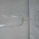 Lot 4 glasses of chiseled crystal wine