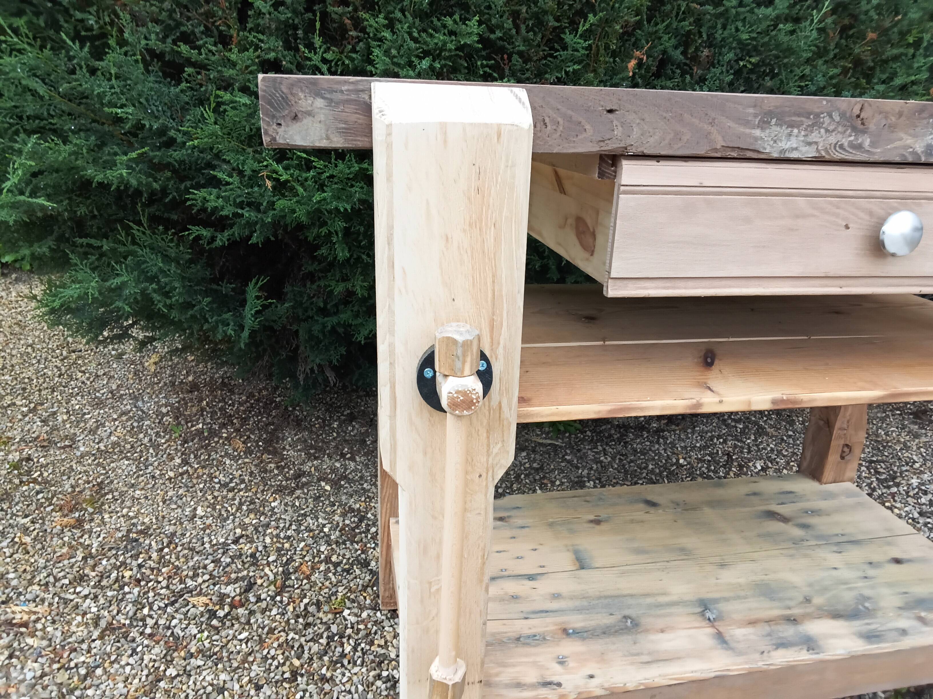 Solid wood table