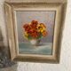 Old oil on canvas signed “Capucines”