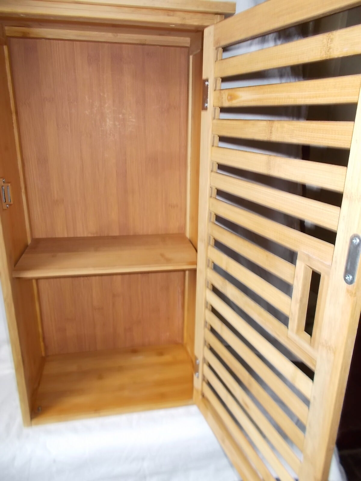 Bamboo medicine cabinet