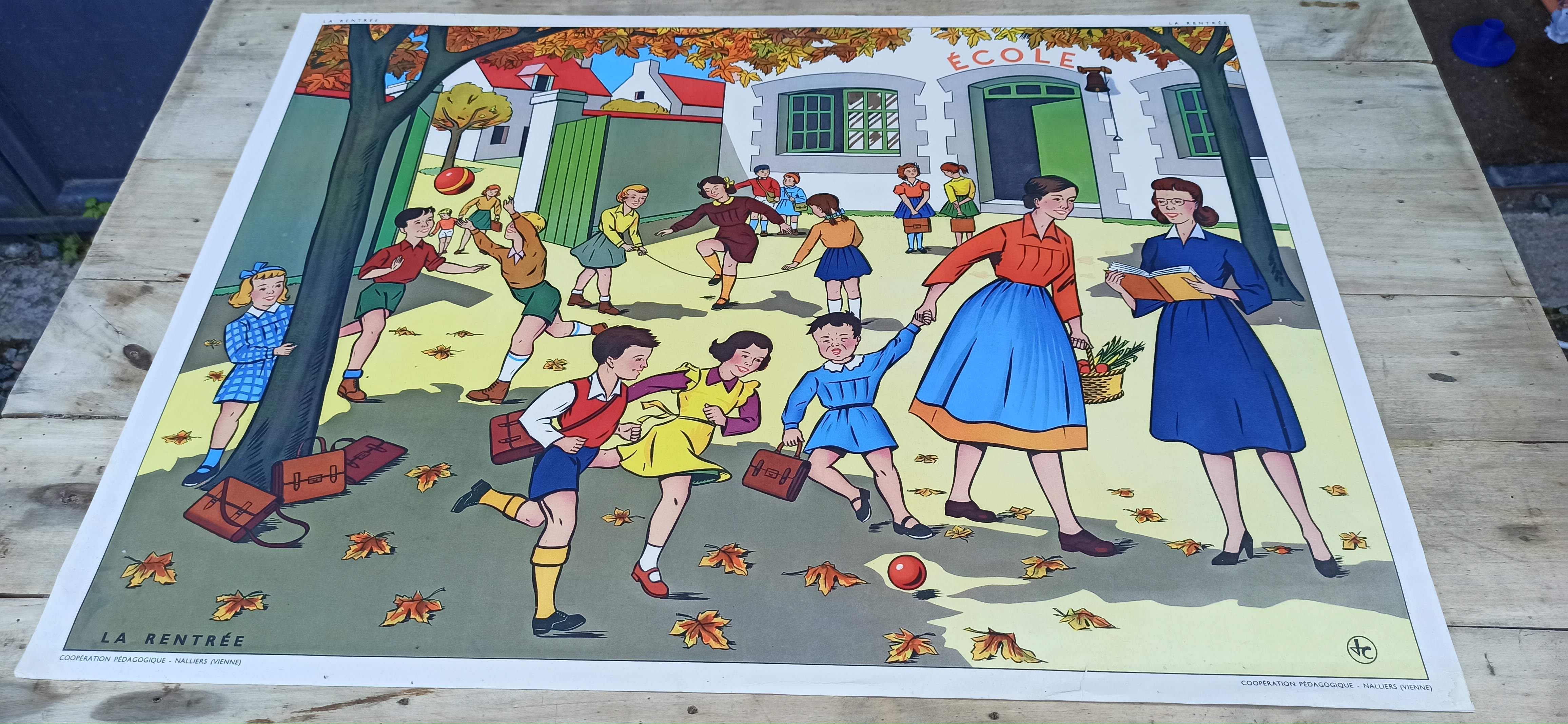Set of 5 school posters