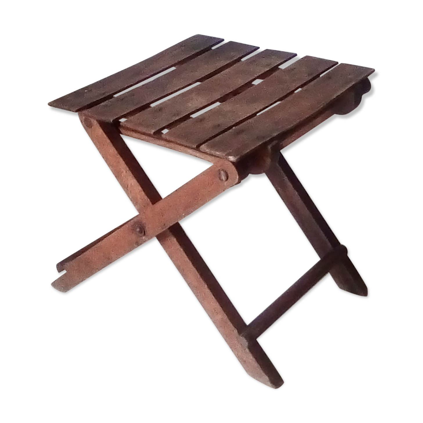 Vintage folding stool