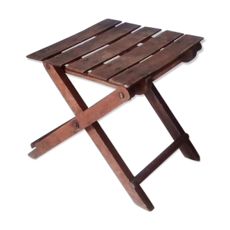 Vintage folding stool