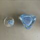 Two-coloured blown glass set