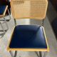 Marcel chairs drink faux blue leather