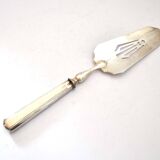 Art deco pie server in openwork silver metal - goldsmith armand frenais 1910-1920