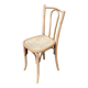 Chaise de bistrot décapée en bois courbé Thonet n°18