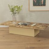 Table basse en onyx