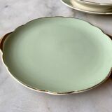 Trio of water green dishes
