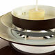 Pendant light "Trava" brown version by Carl Thore for Granhaga Metallindustri. Sweden 1970s.