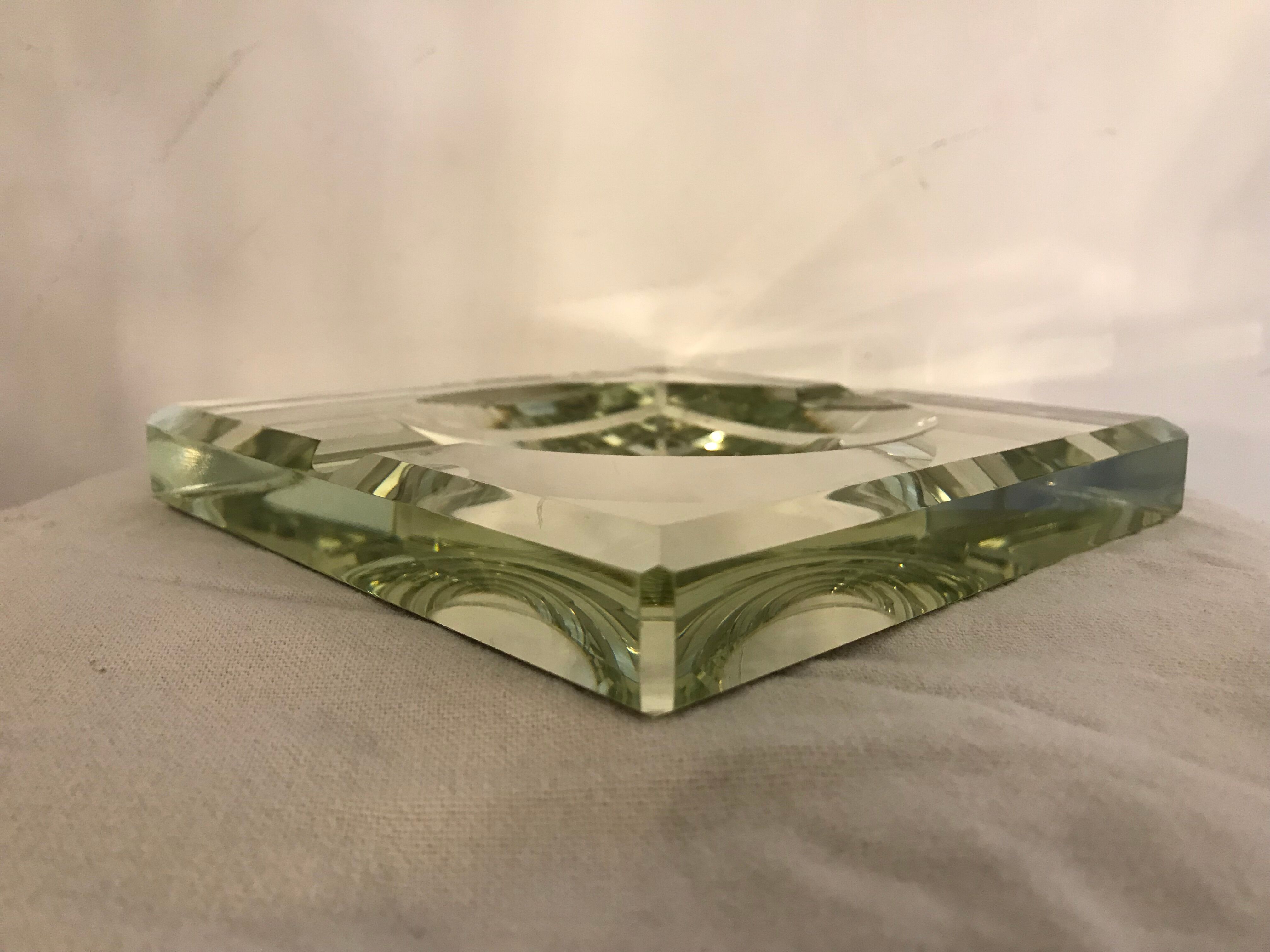 Ashtray Jean Luce mirror glass