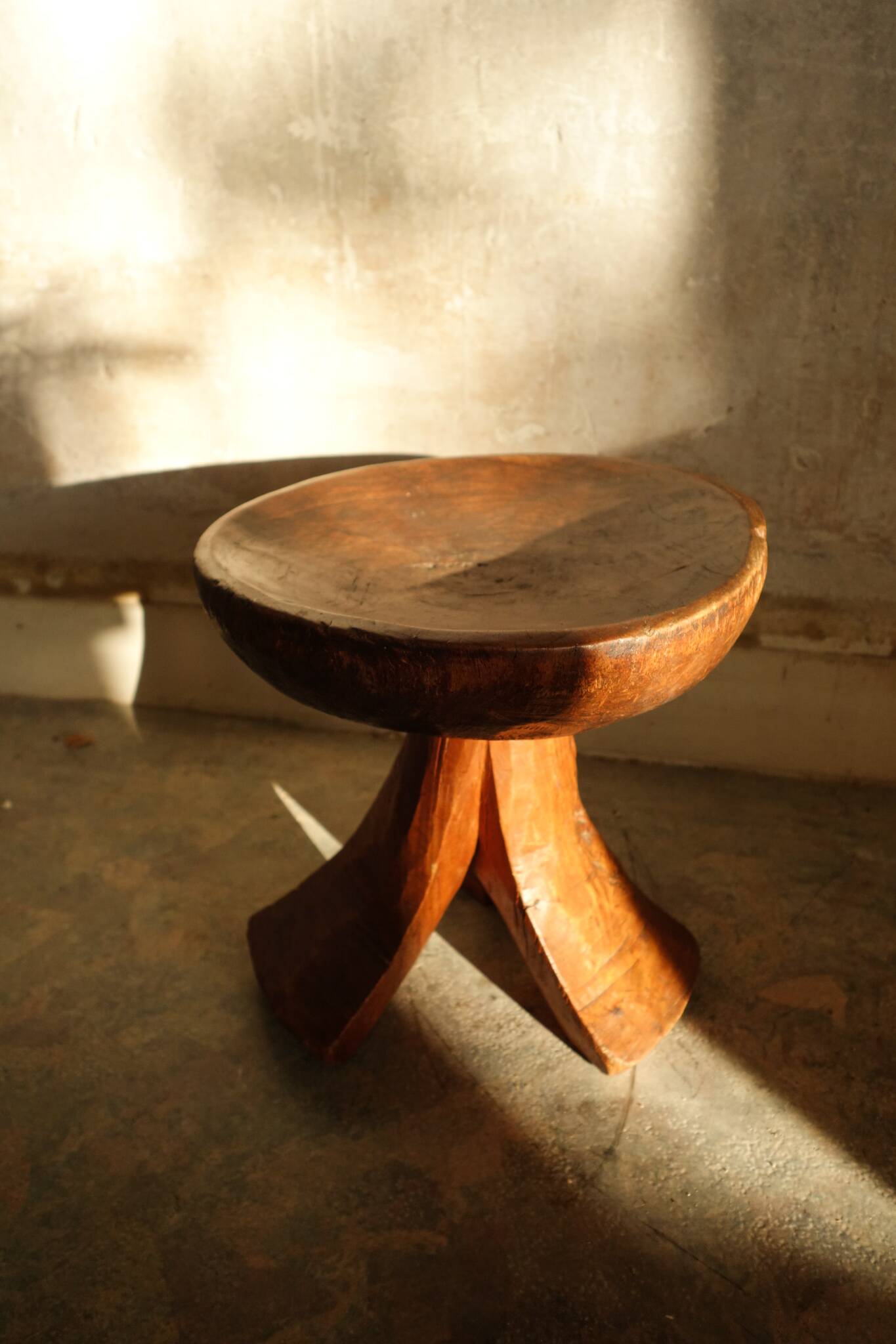 Tabouret africain Lobi ancien
