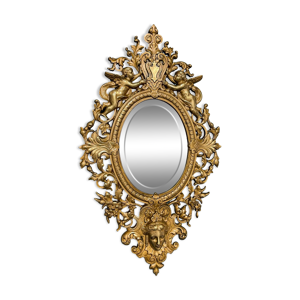 Miroir en bronze napoléon