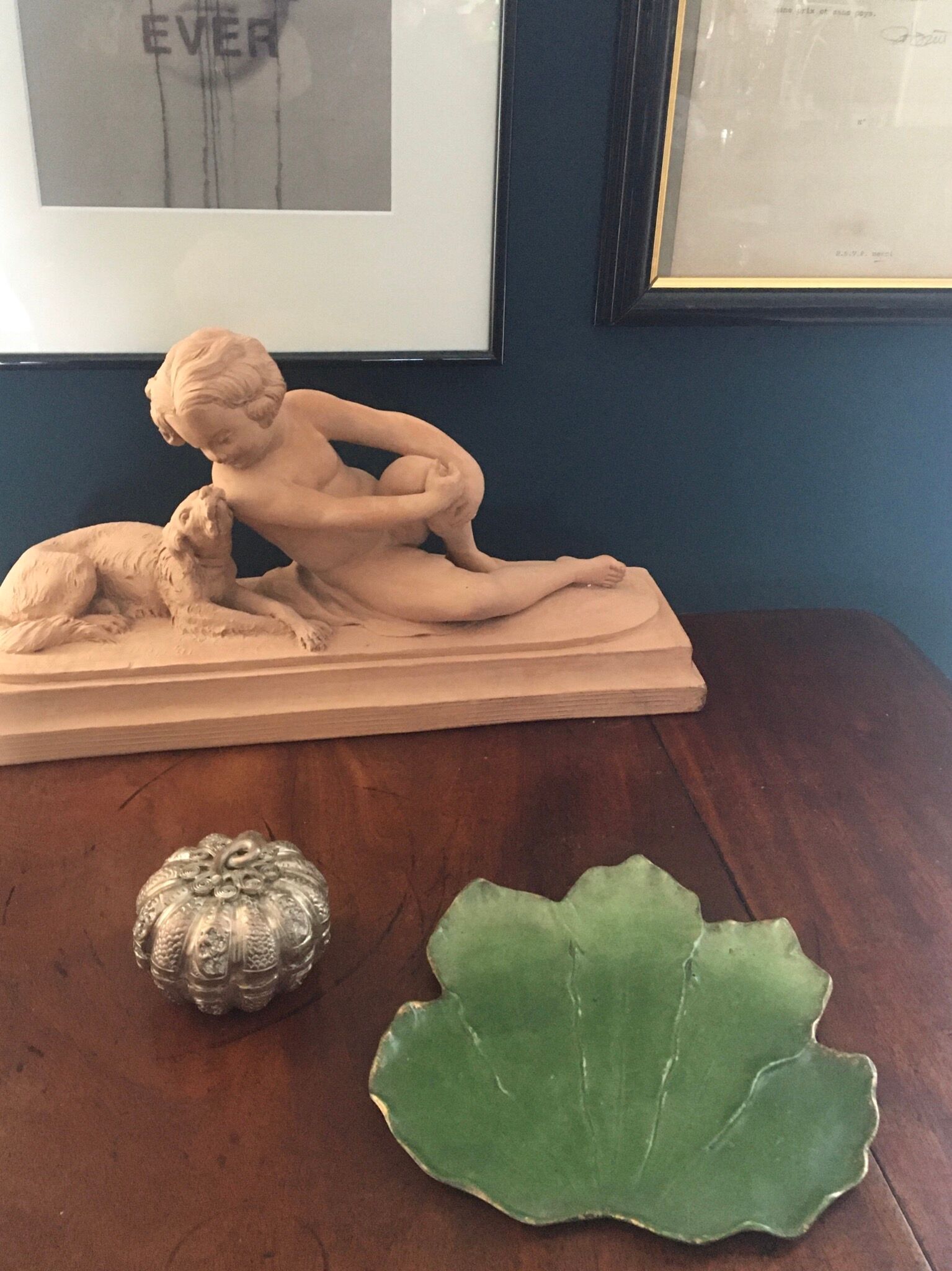 Porcelain sheet trinket plate