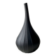 Vase Drops 23 cm Salviati 2007 Black Matte Signed