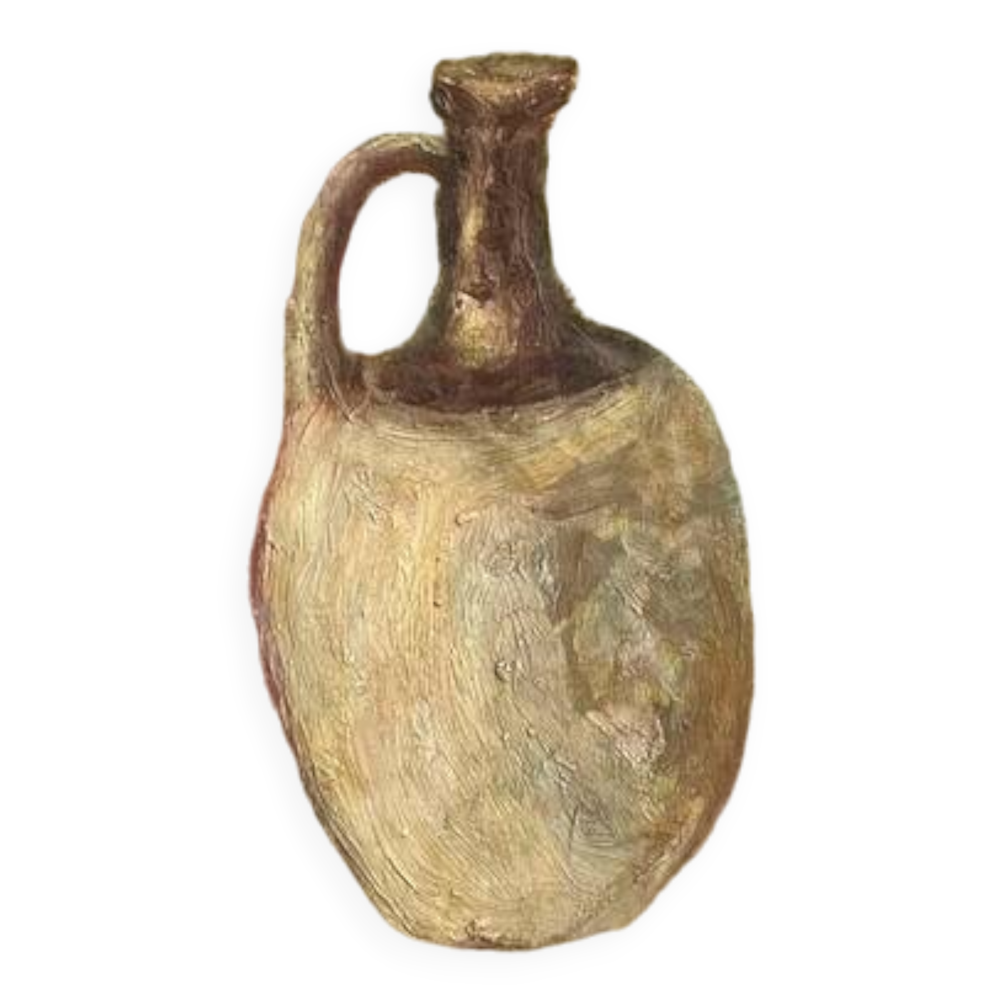 ANCIENT PAINTING Still Life, Unsigned, 20th Century, Oil On Canvas, 55x68cm, With Frame