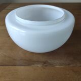 white opaline demi-globe