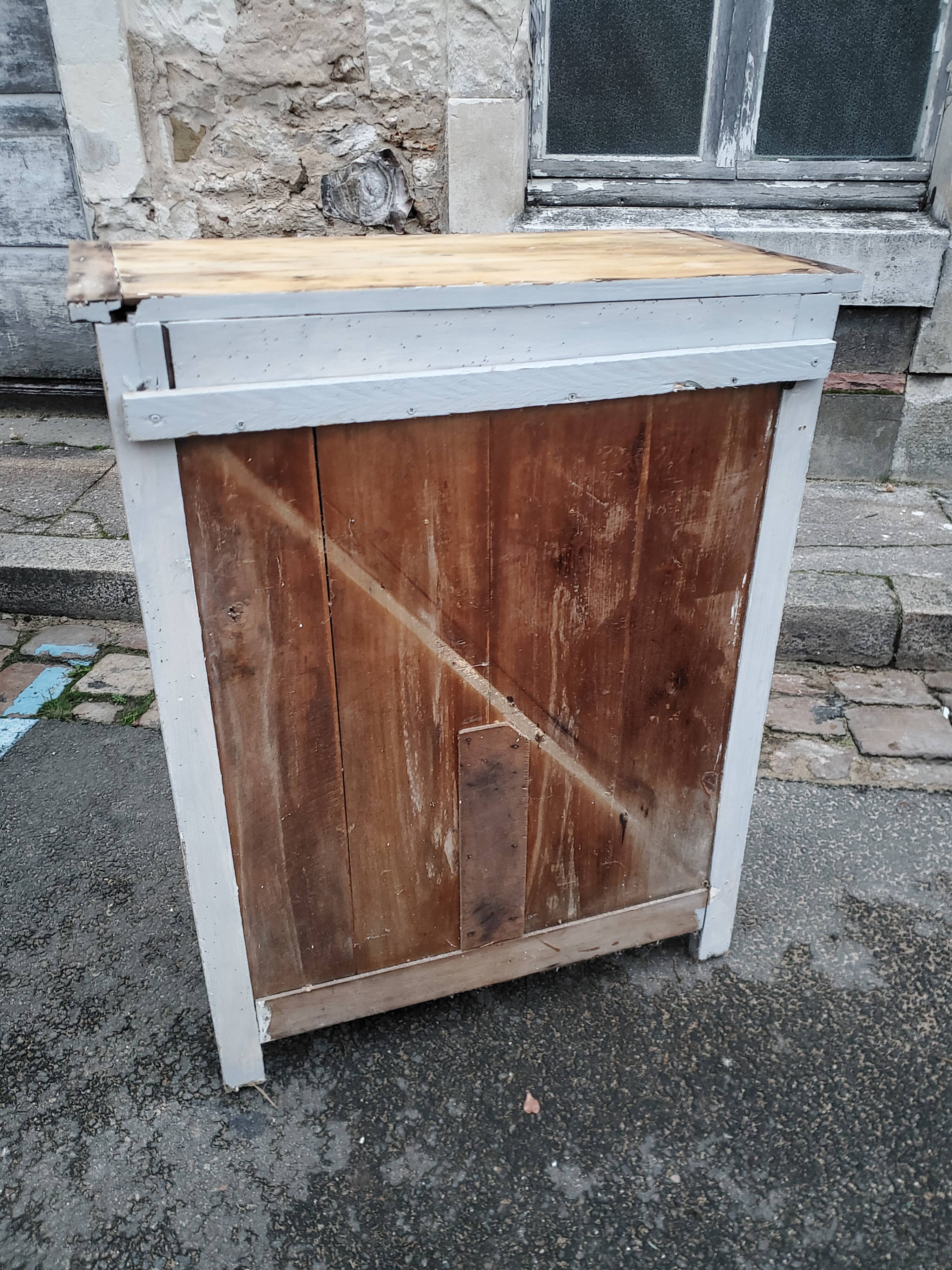 Parisian buffet wasi sabi patina greige