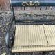 Rare 19th-century painted bench or sofa