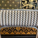 Suite de 6 chaises vintages 1970 chromées