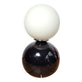 Vintage 1980 globe ball table lamp