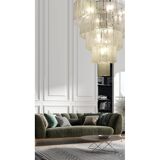 Lustre en verre de Murano